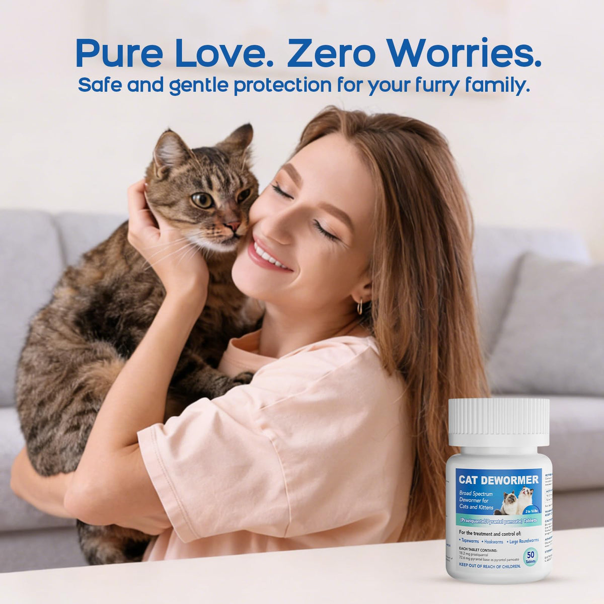 Cat Dewormer All Worms Broad Spectrum S777742