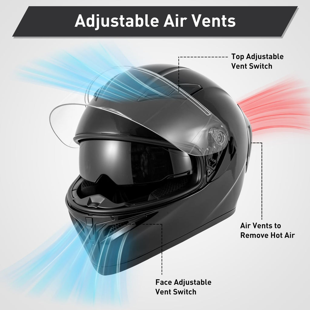 Full Face Motorcycle Helmets DOT Certified E4090