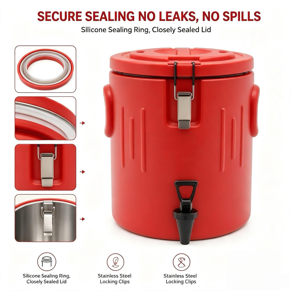 Insulated Beverage Dispenser J553342