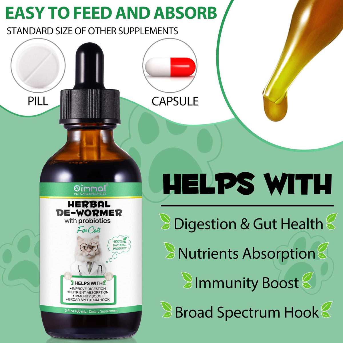 Probiotic Digestive Support for Cats E310657