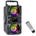40W Portable Bluetooth Speaker with Lights and FM Radio K6141