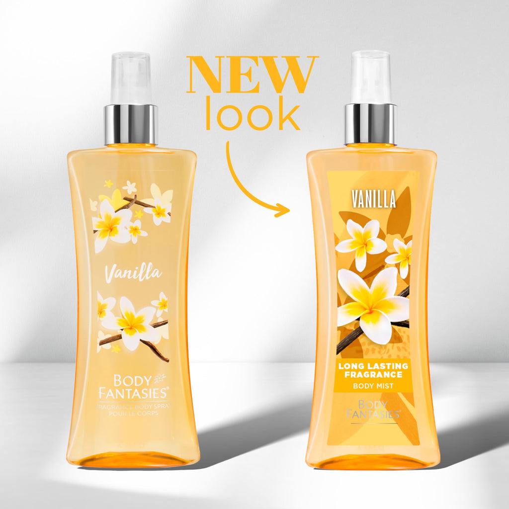 Vanilla Body Spray 8 fl oz (Pack of 2) E172