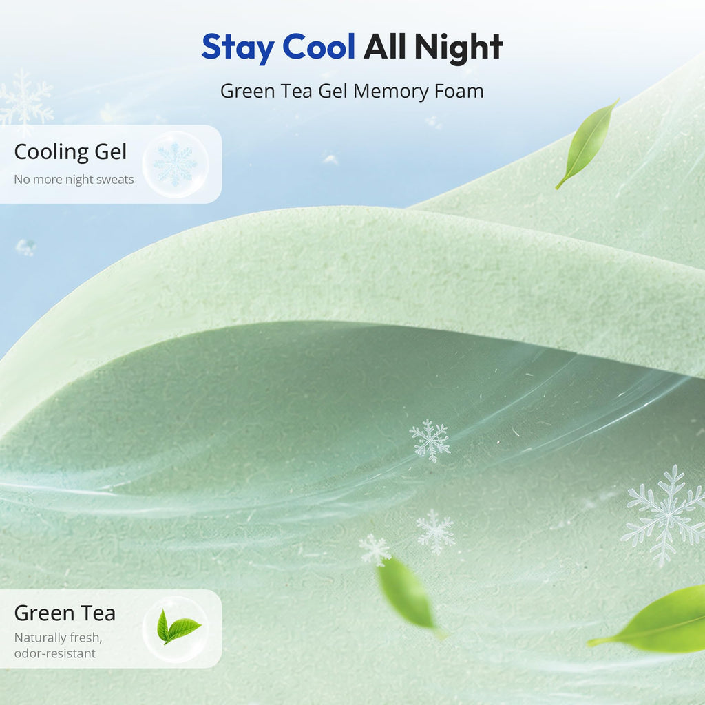 5 Inch Cooling Gel Memory Foam Twin Mattress O4181