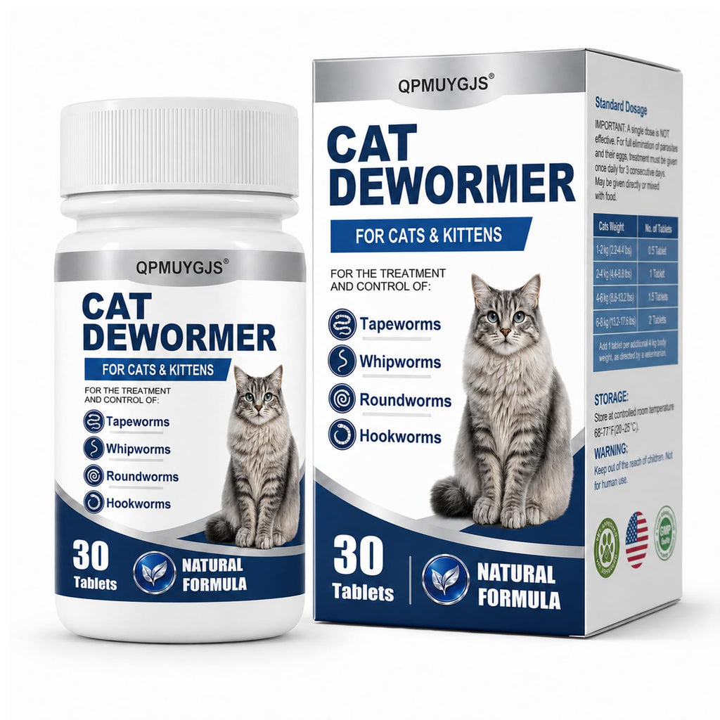 Dewormer for Cats & Kittens 30 Tablets Y416218