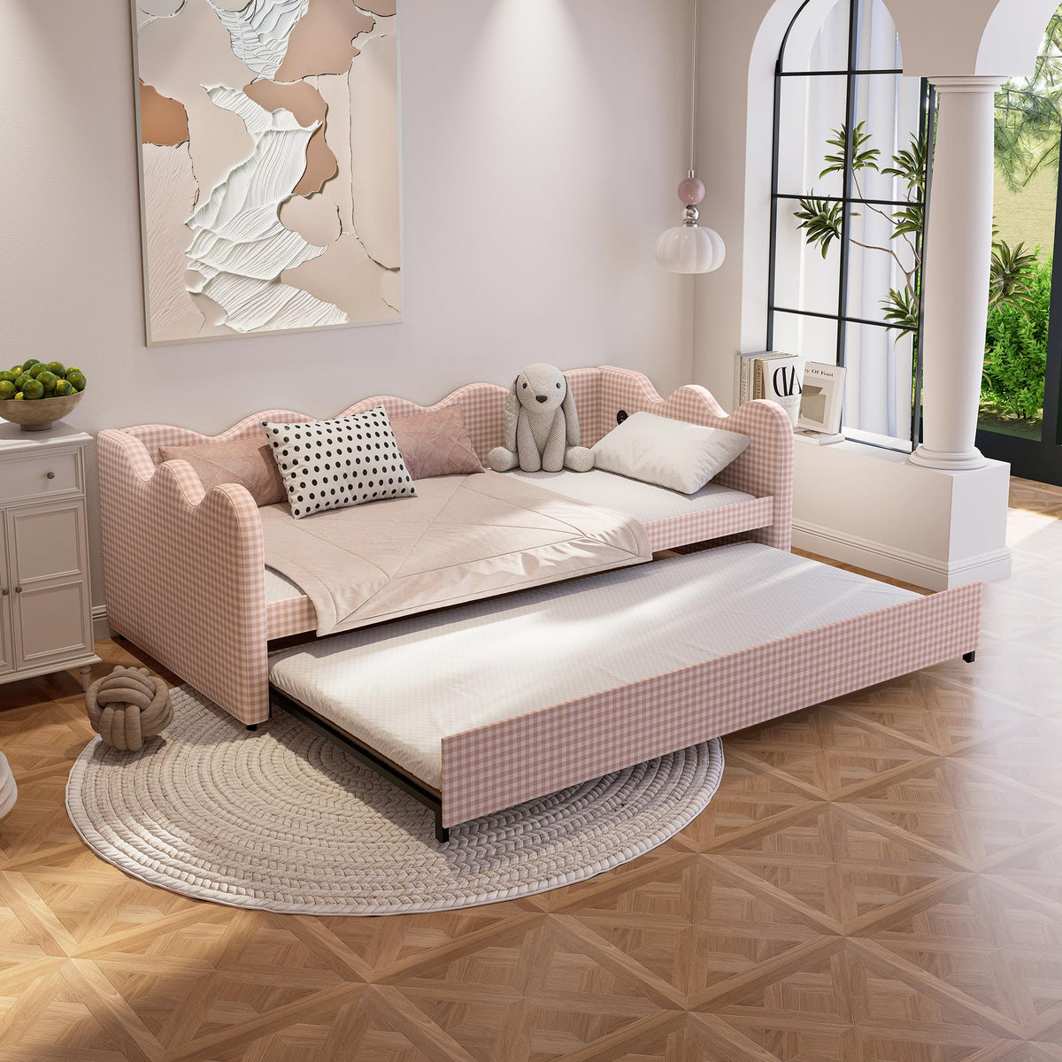 Twin Size Daybed with Trundle R4420