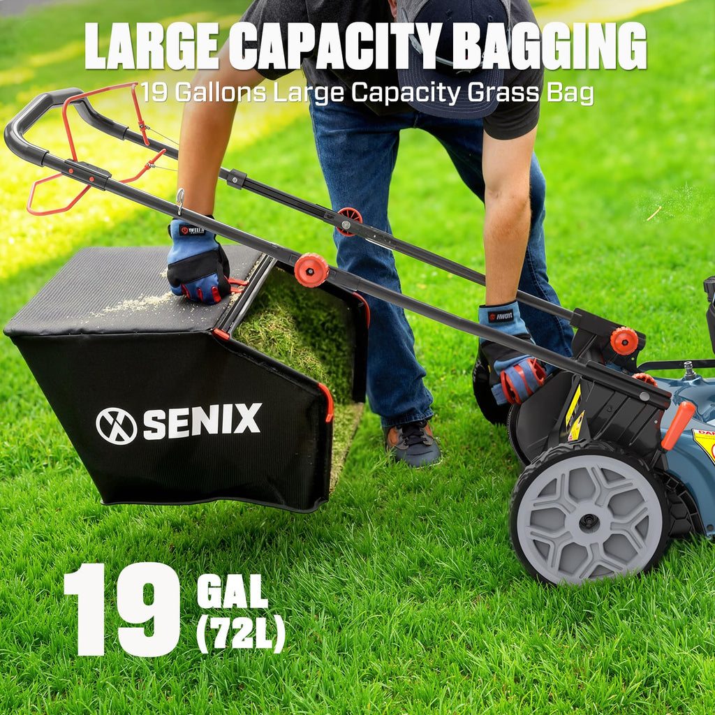 22" 3-in-1 Self Propelled Gas Lawn Mower A3099
