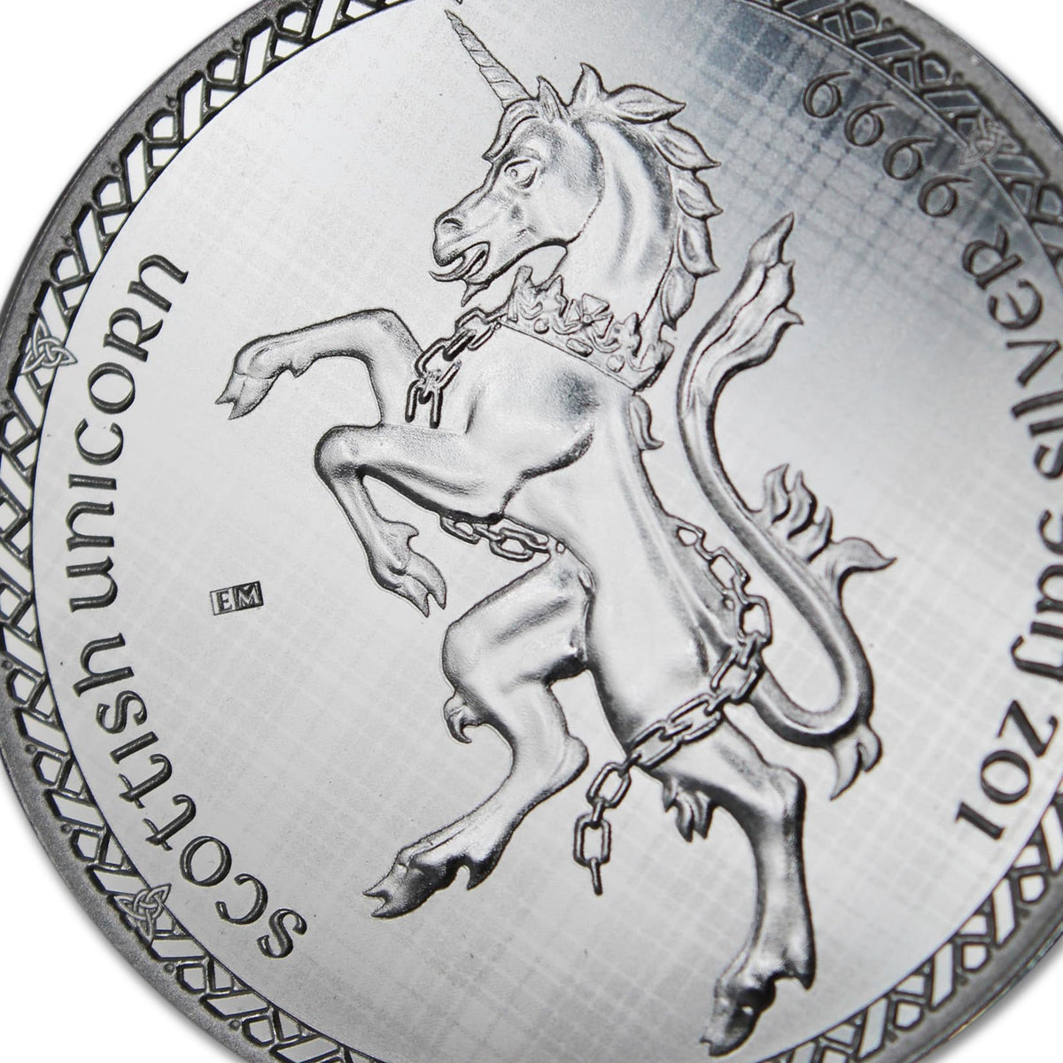 1 oz Silver Scottish Unicorn A676