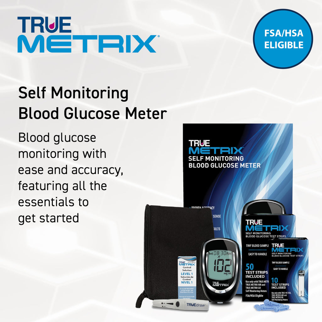 Blood Glucose Monitor Testing Supplies F49996