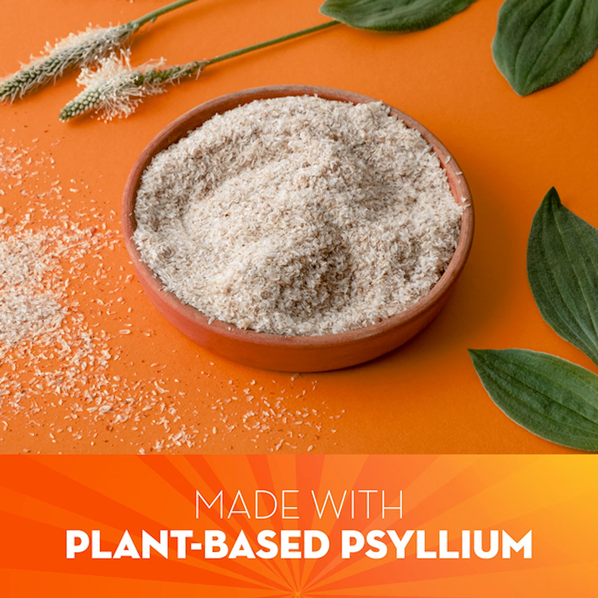 Sugar-Free Orange Flavored Psyllium Husk Fiber Powder P297