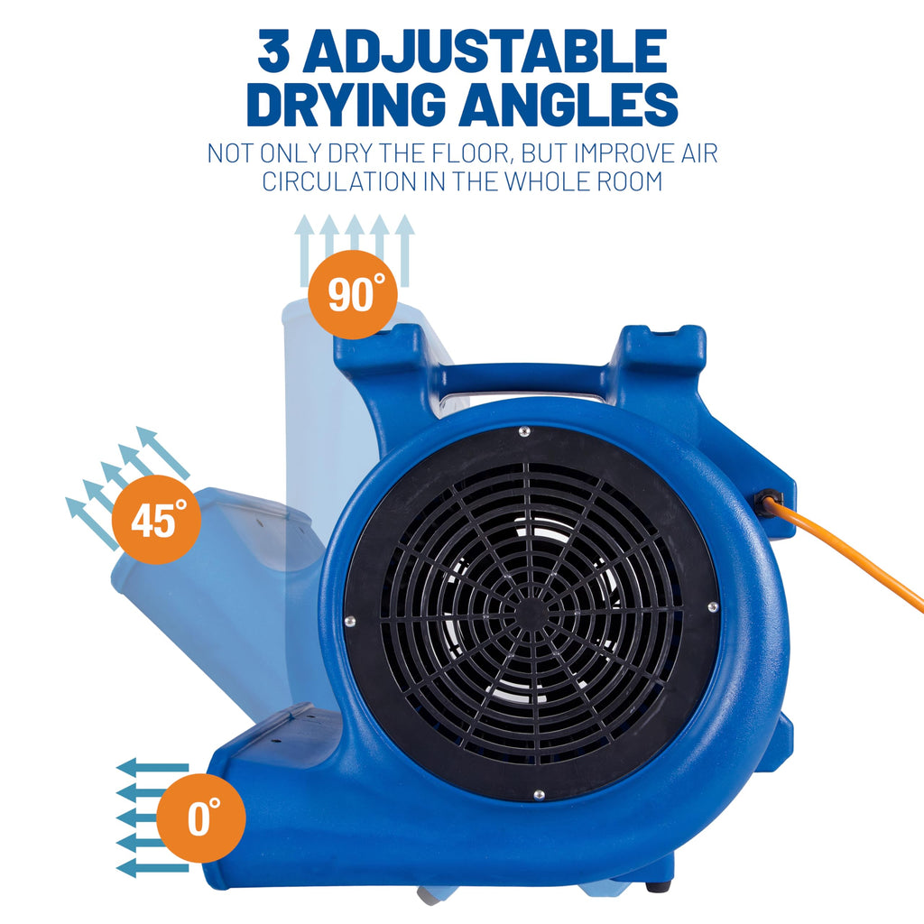 1 HP 4050 CFM Air Mover Blower Fan U2034
