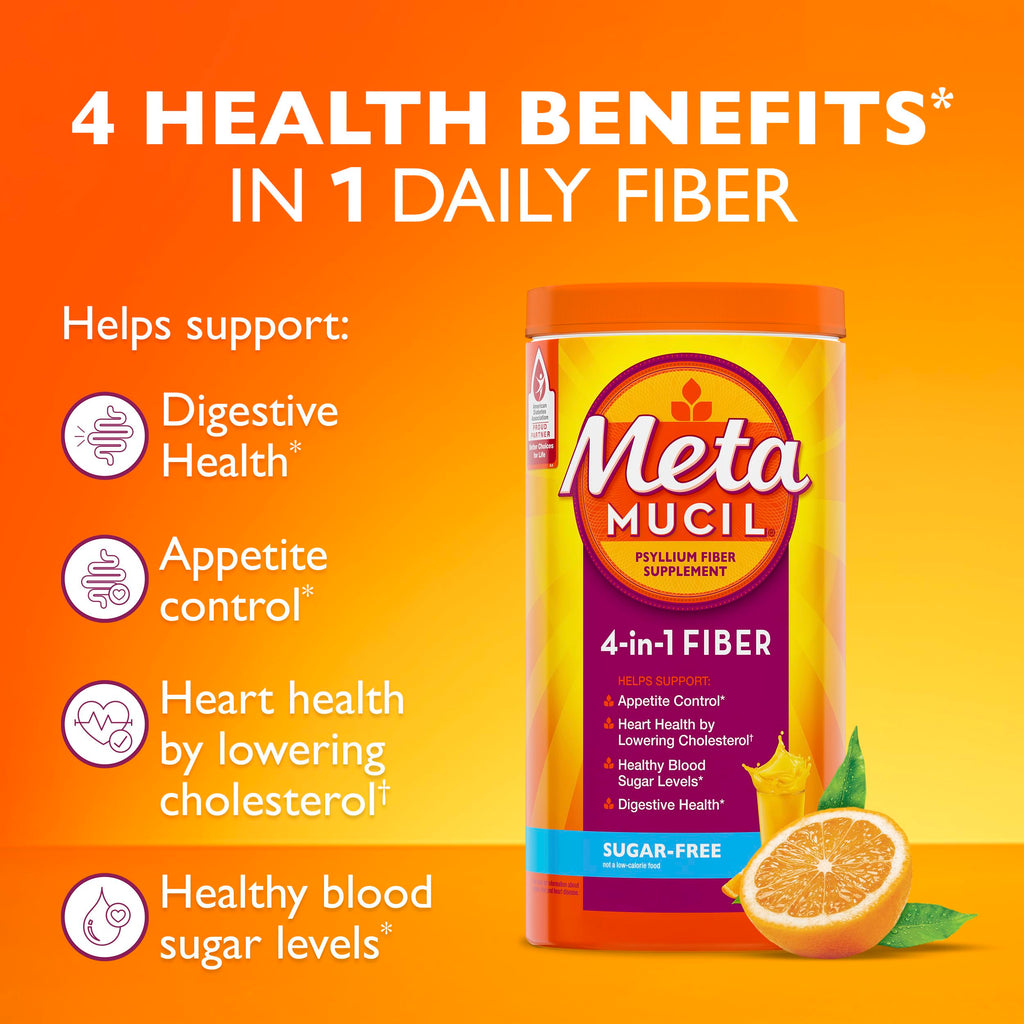 Sugar-Free Orange Flavored Psyllium Husk Fiber Powder P297