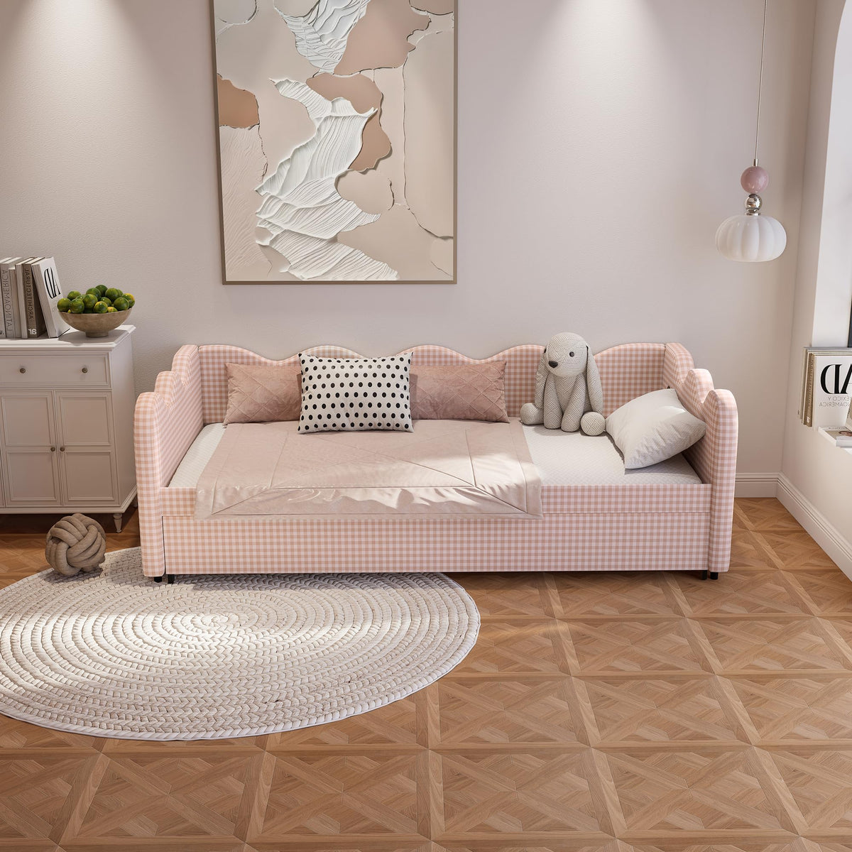 Twin Size Daybed with Trundle R4420