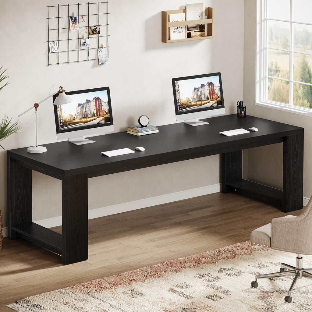 86.6-Inch Two Person Desk U51334