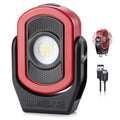 Magnetic Work Light 780 Lumen Rechargeable 3000mAh Red W935825
