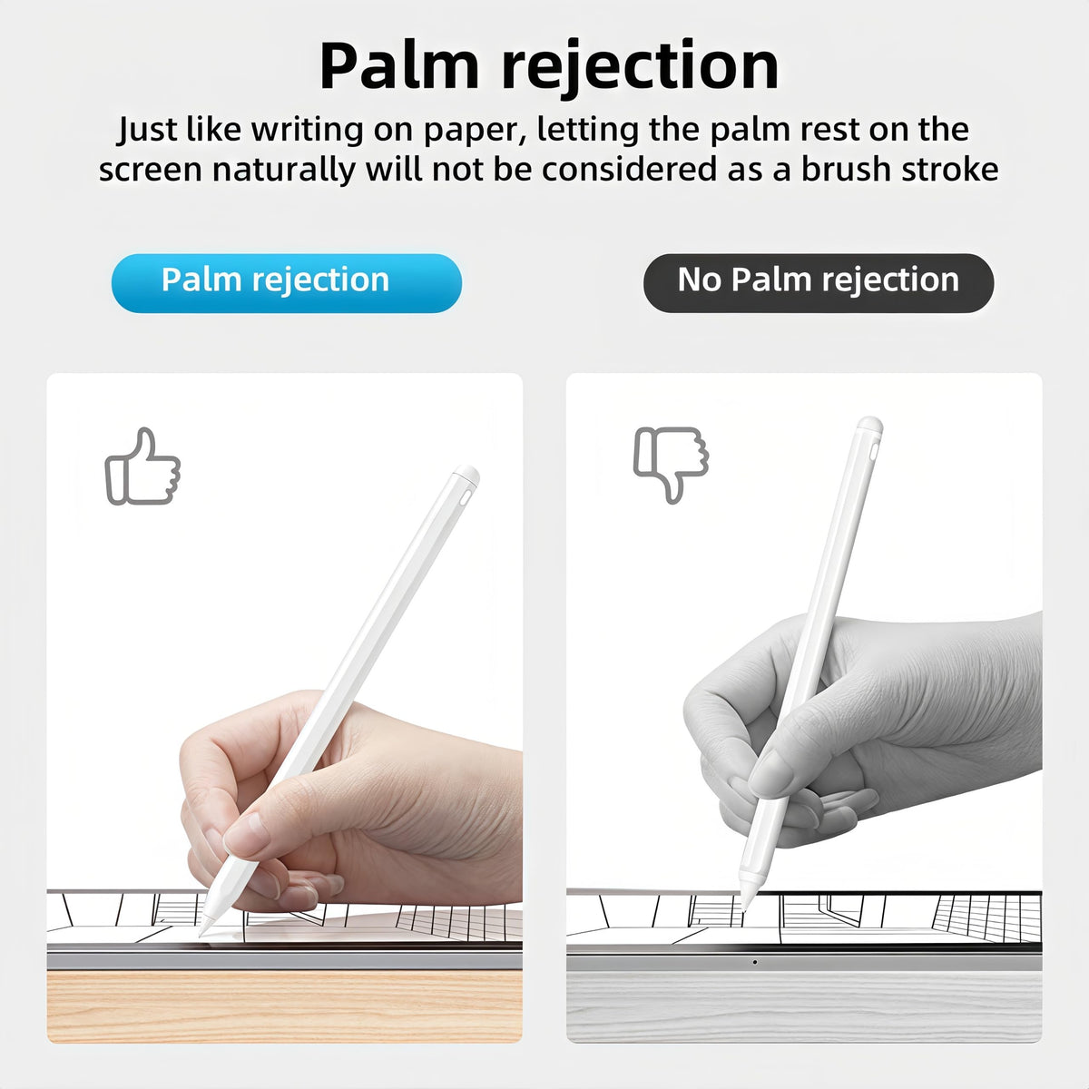 Wireless Magnetic Charging Stylus Pen for iPad E23393