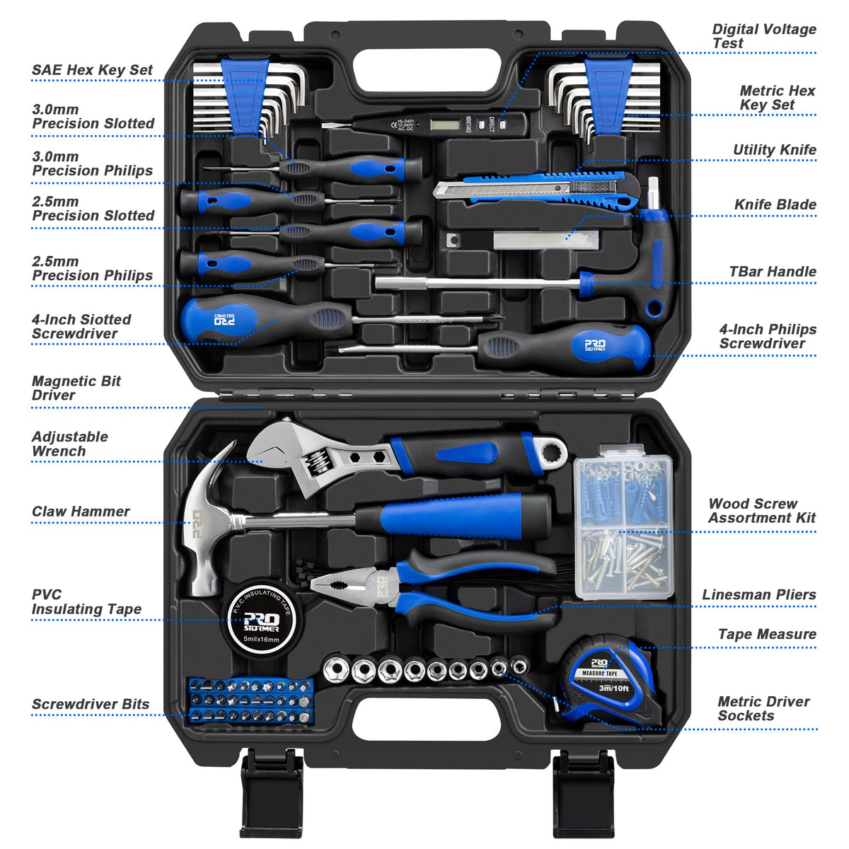179-Piece Home Tool Kit U103