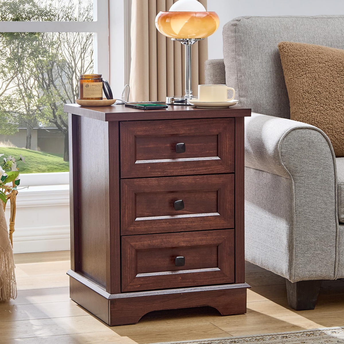 Dark Cherry Dresser Z707