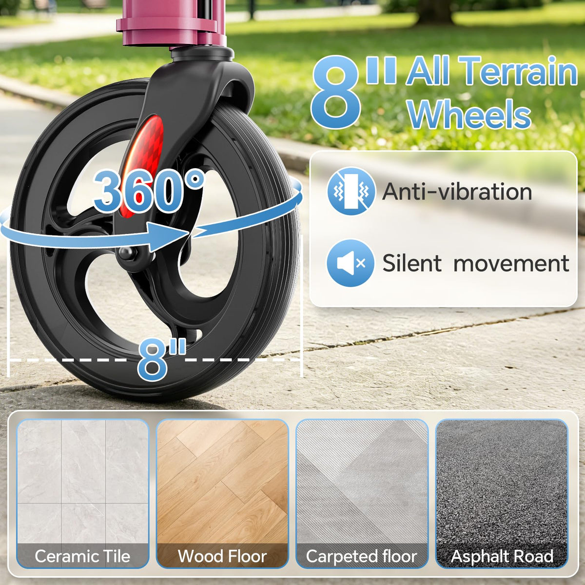 Foldable 3 Wheel Walkers I434396