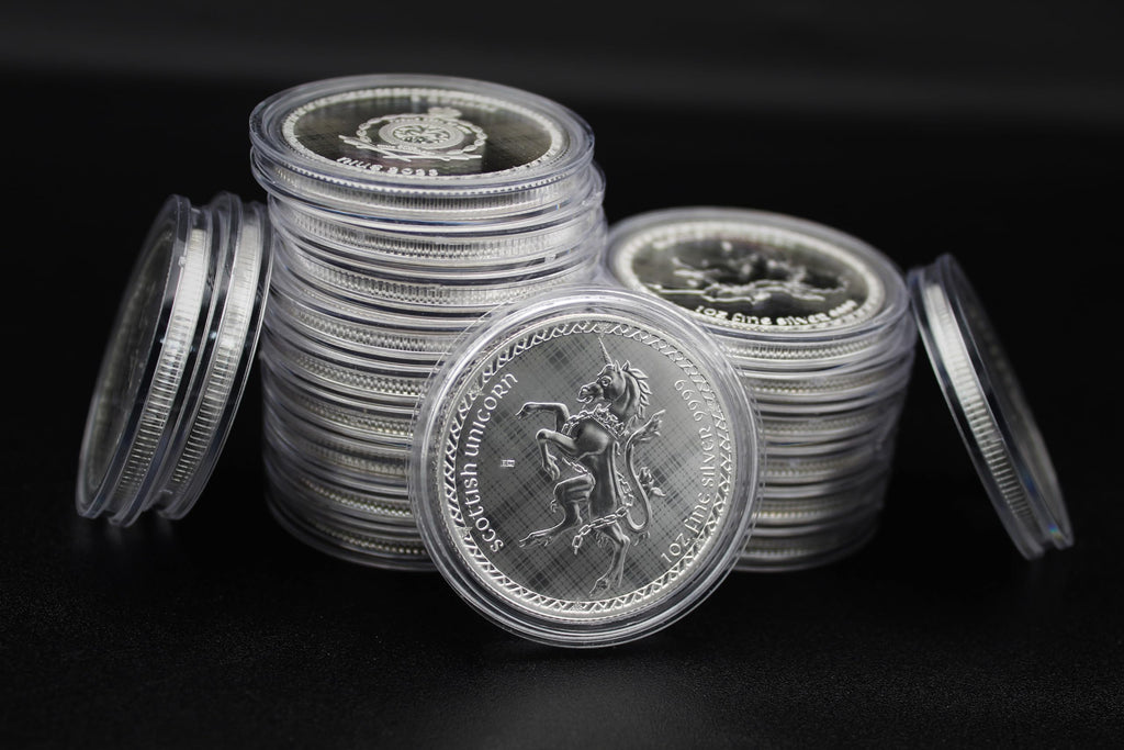 1 oz Silver Scottish Unicorn A676