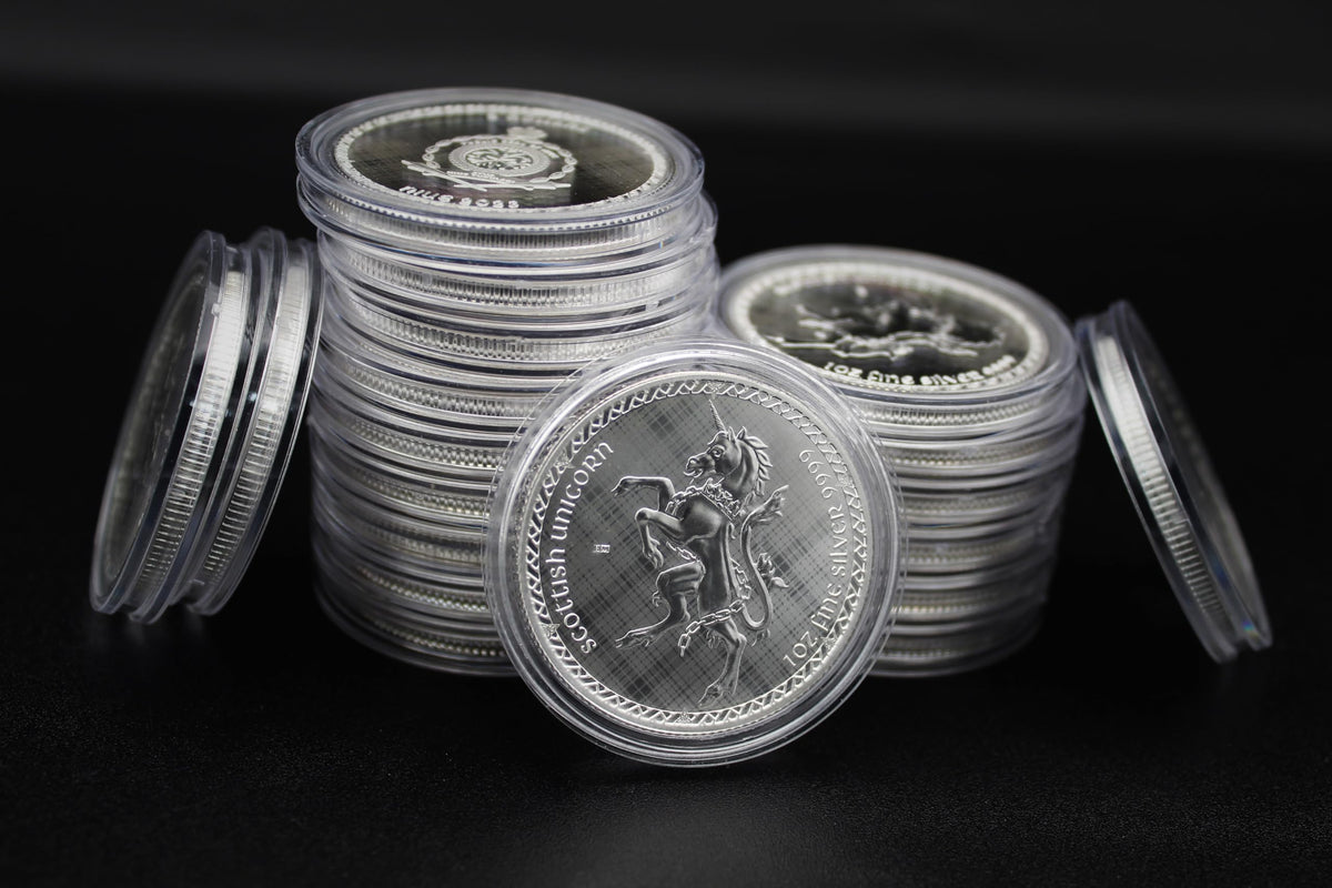 1 oz Silver Scottish Unicorn A676
