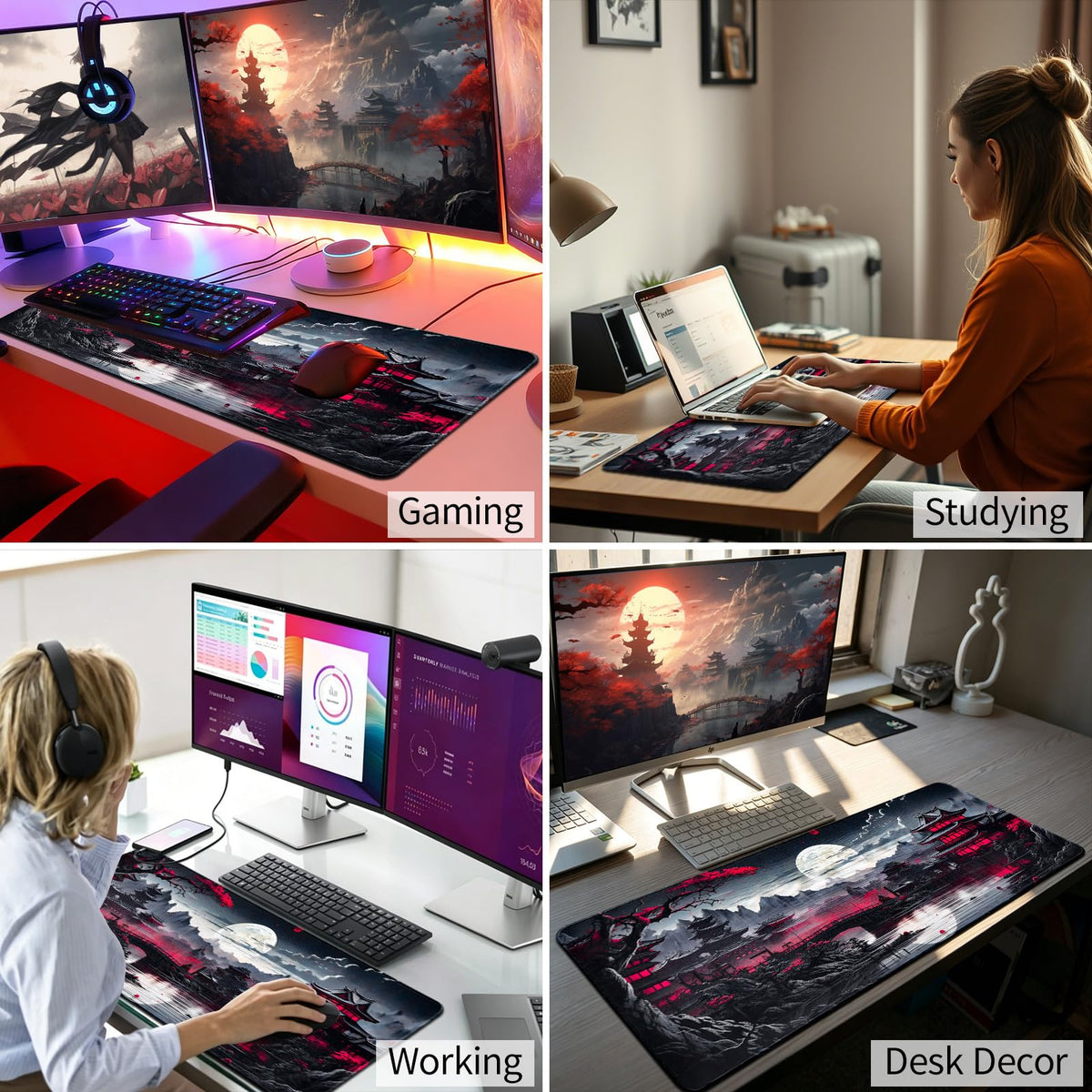 Large Gaming Mouse Pad Q4002