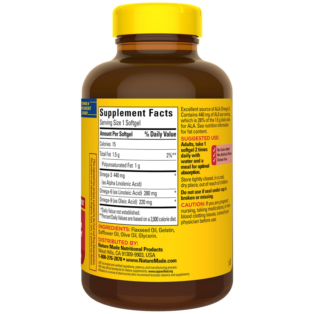 Omega 3 6 9 Supplements 150 Softgels C645