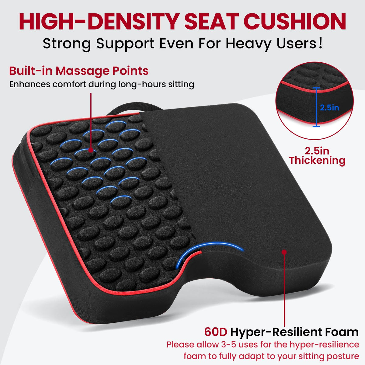 Portable Bleacher Seats with Massage Dots D969788