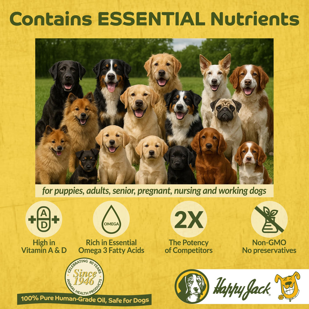 Cod Liver Fish Oil for Dogs 16 oz N423002