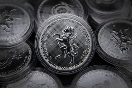 1 oz Silver Scottish Unicorn A676