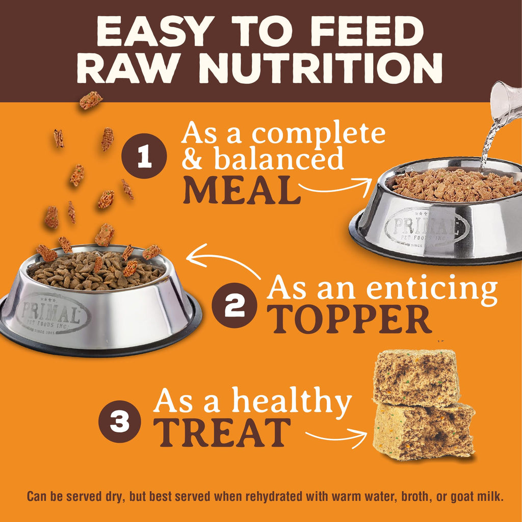 Freeze Dried Raw Dog Food Nuggets Beef 30 oz W210603