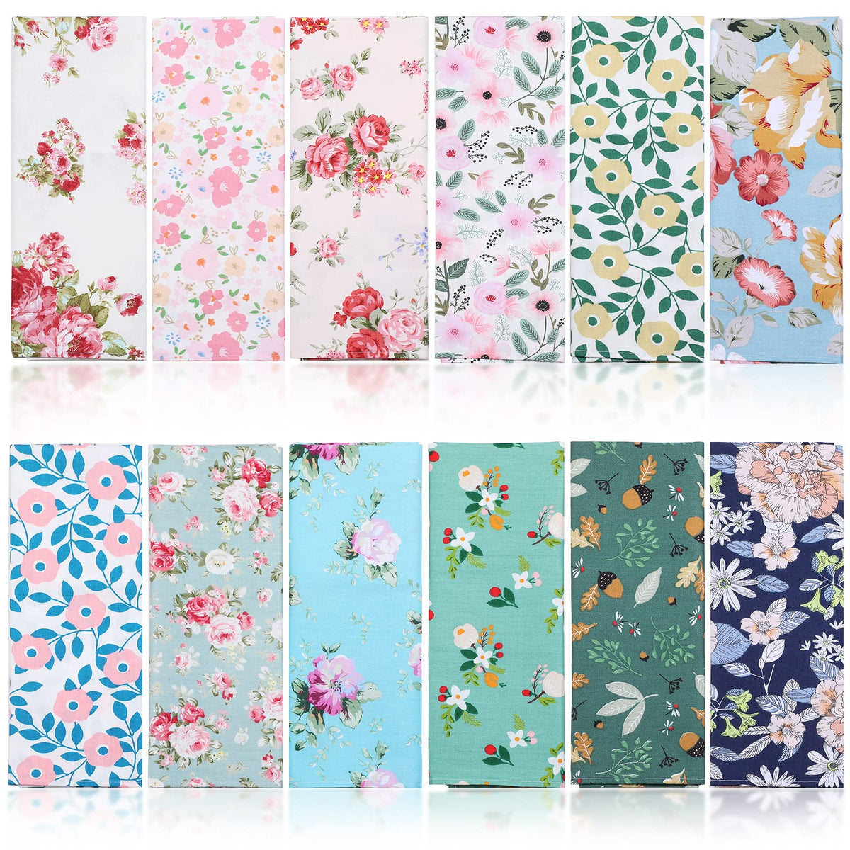 Cotton Cloth Napkins Set of 24 I305