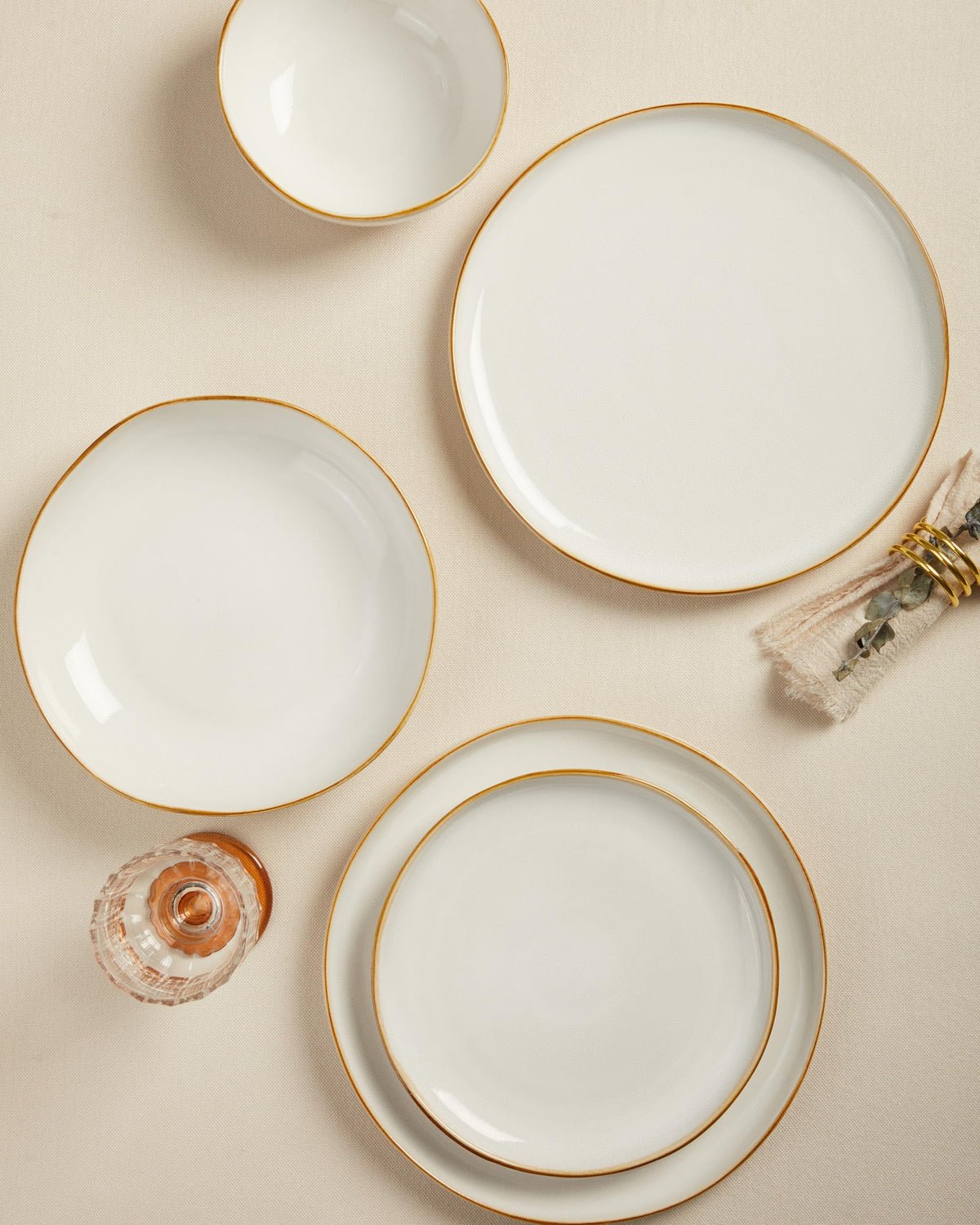 8.26" Ceramic Pasta Bowls Set of 4 G365647