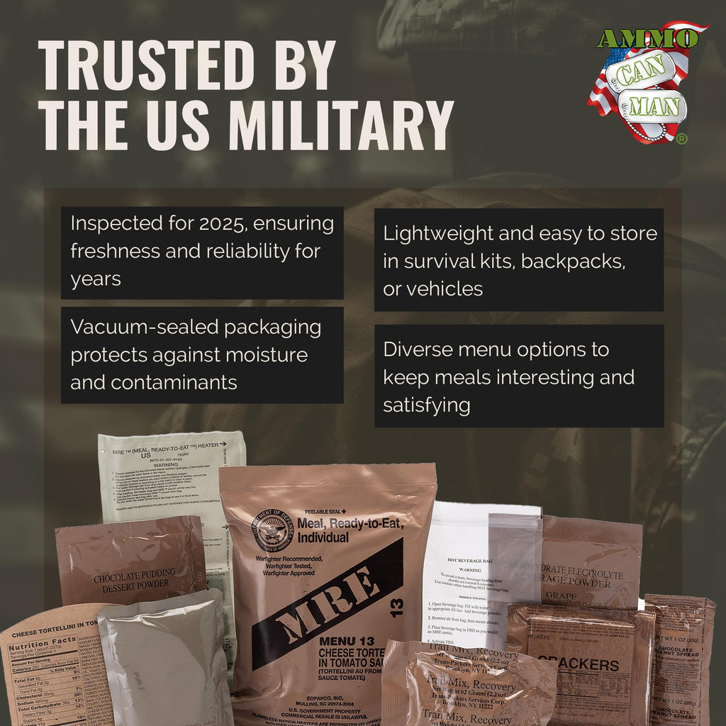 MRE Variety Pack of 12 X22419