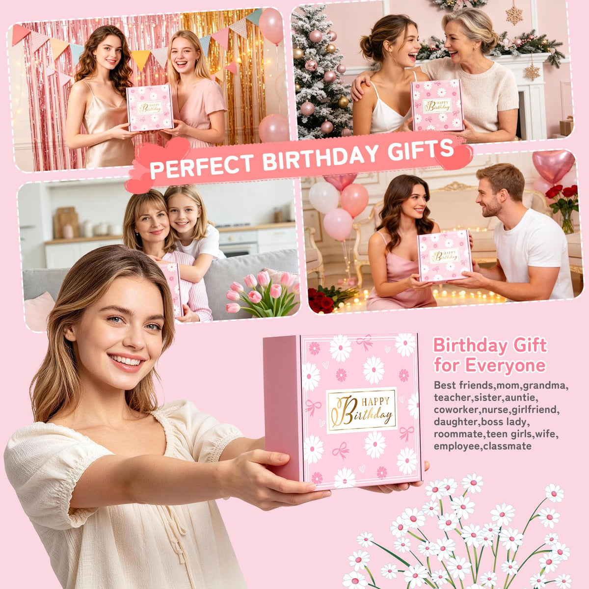 Pink Self Care Relaxing Gift Set Q640