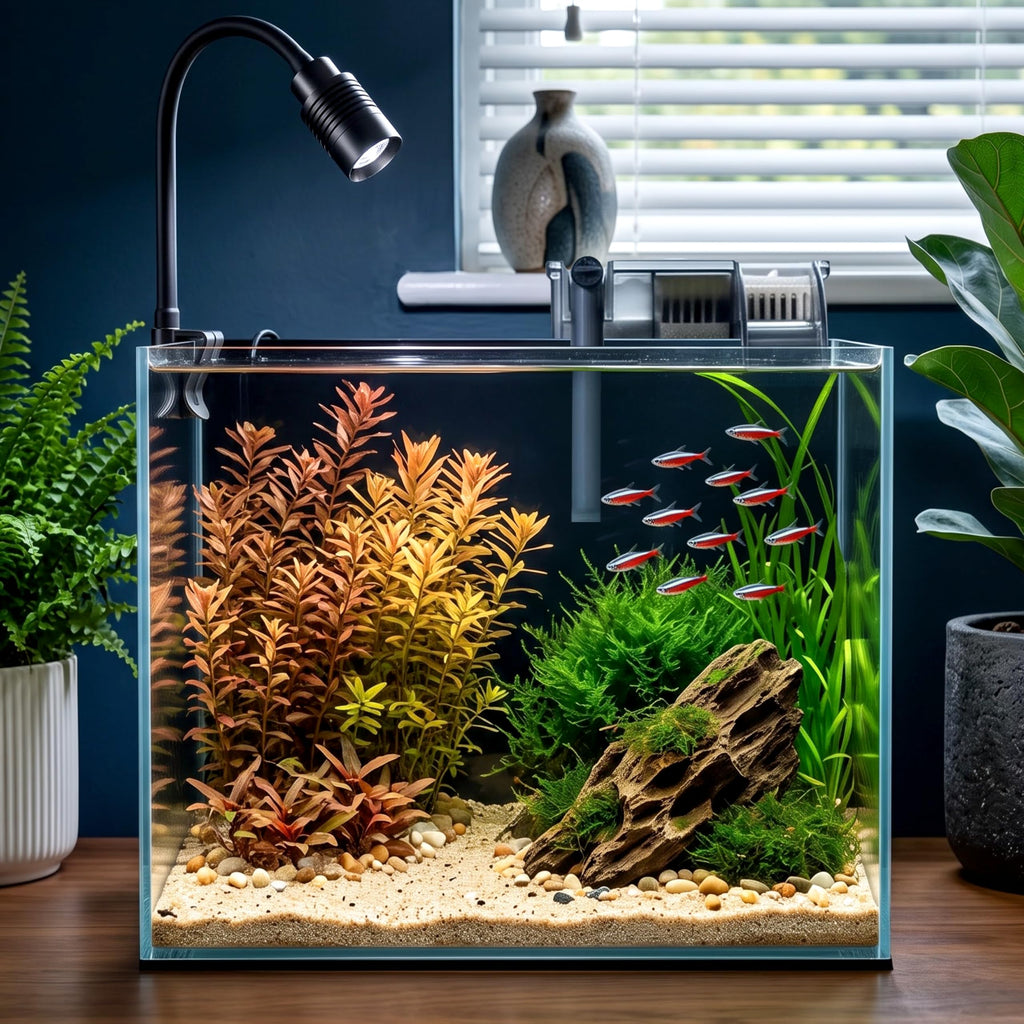 3.3 Gallon Glass Aquarium Kit J6615