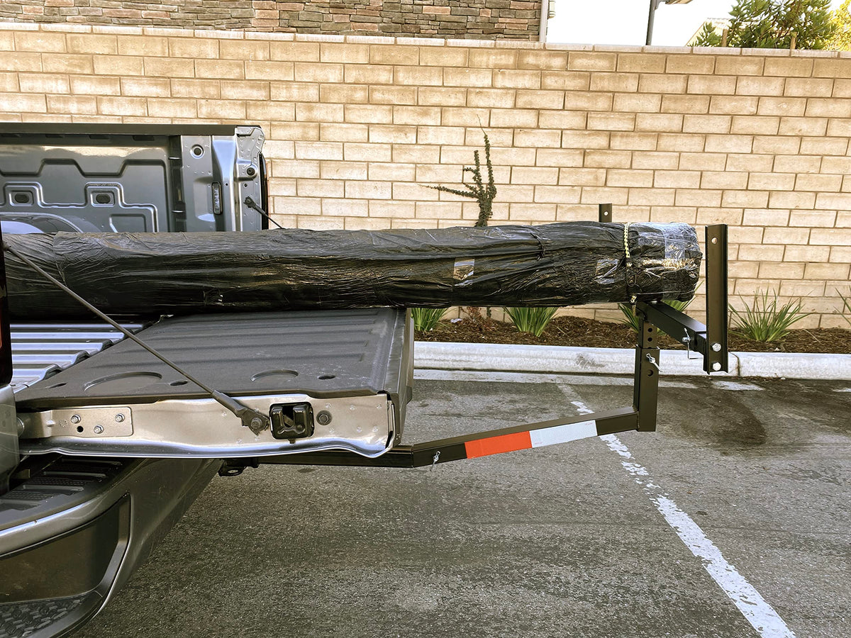 Black Hitch Mount Truck Bed Extender B516422