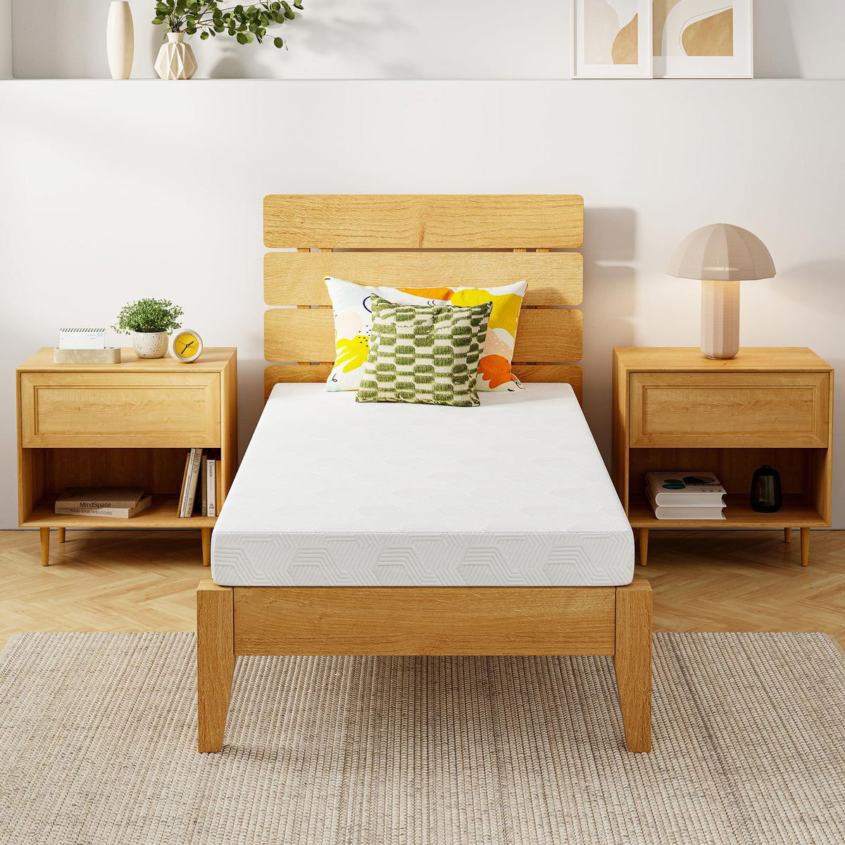 5 Inch Cooling Gel Memory Foam Twin Mattress O4181